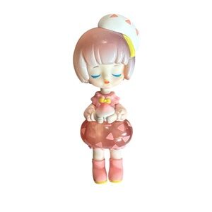 Liila Misty Forest Summer Love Pink Mushroom Mystery Figure